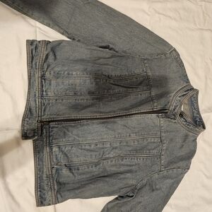 Y2K GAP Blue Jean Jacket Size L